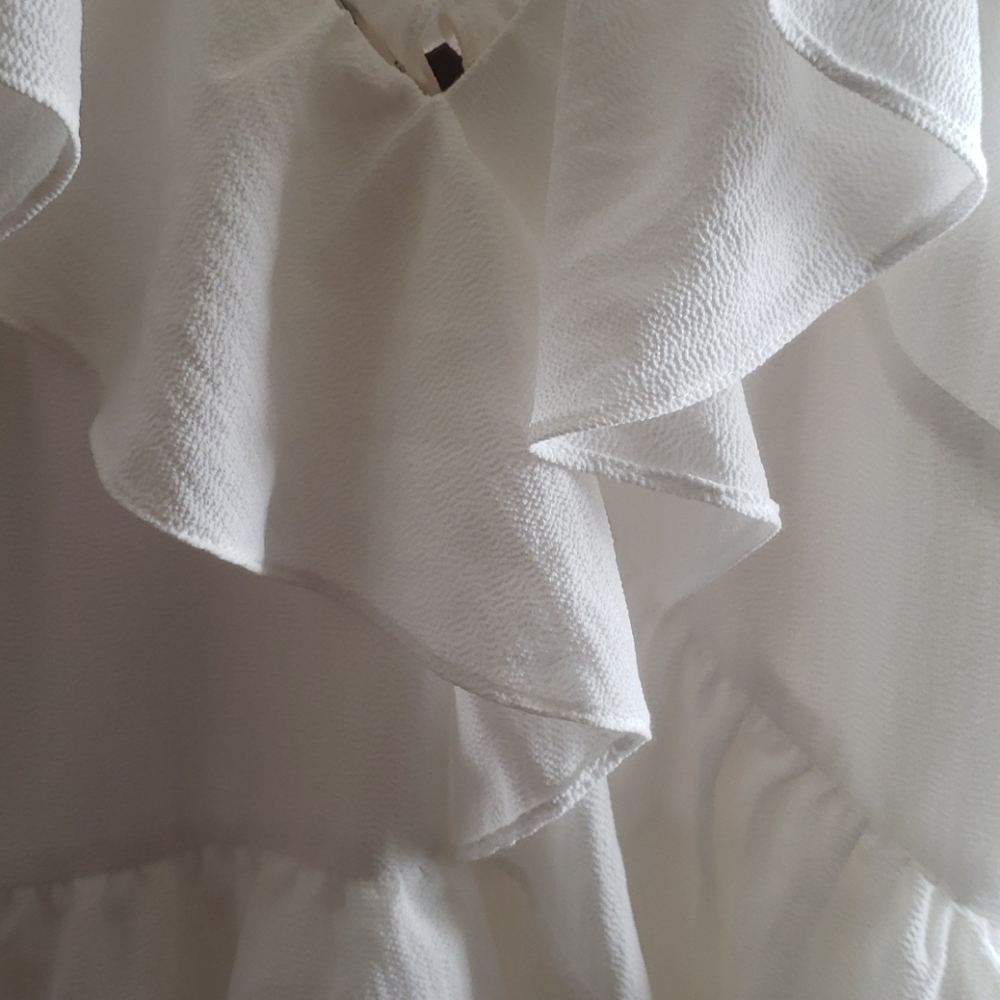 RYSE the Label White Ruffle Dress - Picture 3 of 6
